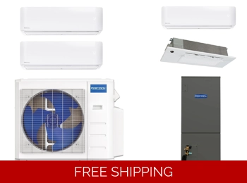 MRCOOL DIY 2 Room Mini Split AC Heat Pump (-13°F) E-Star: 23.9 SEER2/13 EER/10 HSPF (R454B)